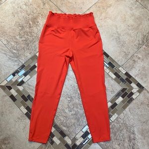 Betsey Johnson Smocked Top Leggings Sz L